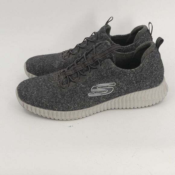Skechers Wash A Wool Elite Flex Shoes‎ Gray Men's 11 - Picture 1 of 9